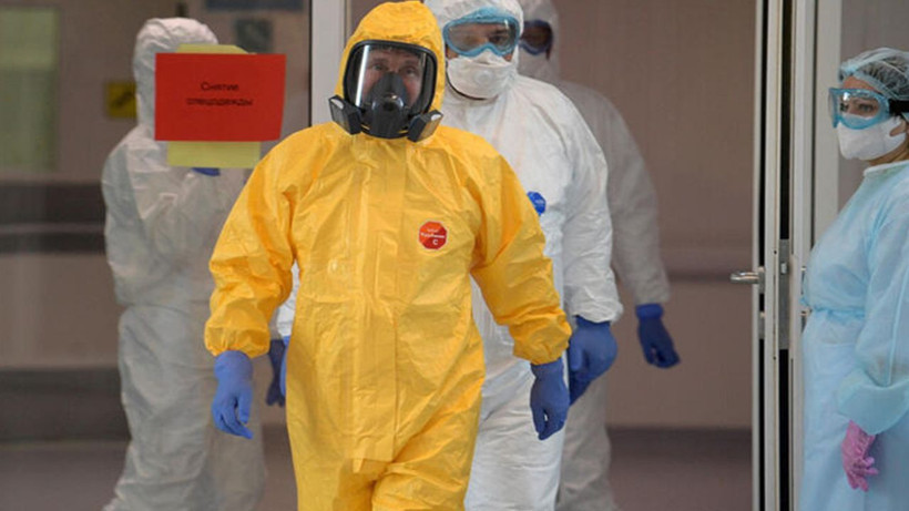 Putin'den koronavirüs hastanesine ziyaret - Resim: 2