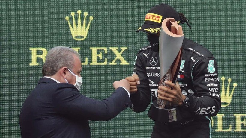 TBMM Başkanı Şentop'tan Hamilton'a tebrik! - Resim: 1
