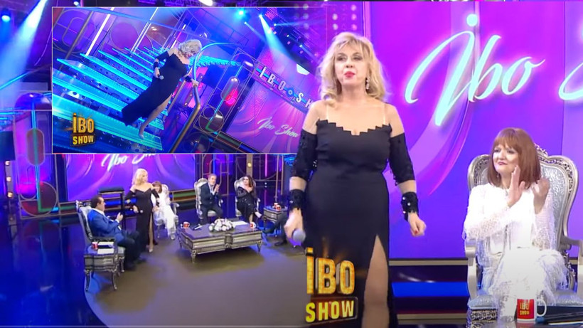 İbo Show'da Kamuran Akkor'dan bacak şov! - Resim: 1