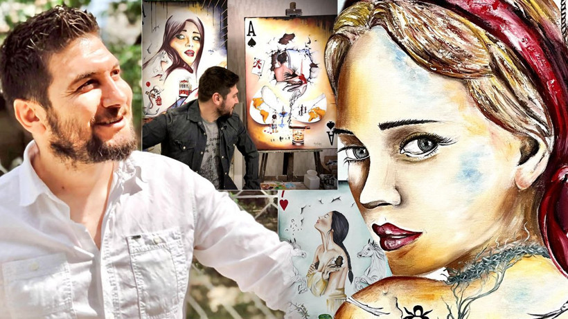 Gerçek hikayelerin, gerçeküstü  sanatçısı: Vahap Aydoğan - Resim: 1