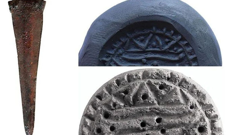 Kütahya'da 3300 yıllık mühür ve hançer bulundu - Resim: 4