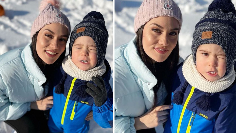 Fahriye Evcen hamile fiziğiyle gövde gösterisi yaptı! Hamilelik pozları Instagram'a bomba gibi düştü! - Resim: 3