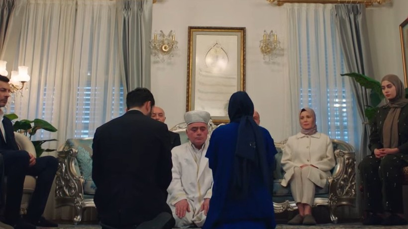 Kızılcık Şerbeti dizisinde pes dedirten sahne; Dini nikah sonrası yeni bir olay daha! - Resim: 4