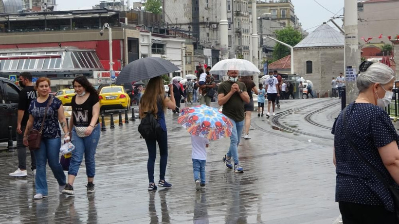 Kavurucu sıcaklara yağmur arası! Meteoroloji yeni harita yayınladı - Resim: 2