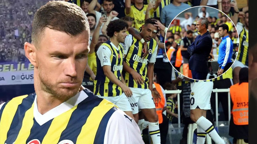 Dzeko artık dayanamadı! İsmail Kartal hata yapıyor - Resim: 1
