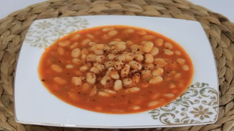 Islatmadan kuru fasulye yapmanın pişirme yöntemi; Kesinlikle dağılmıyor ve gaz yapmıyor. - Resim: 3