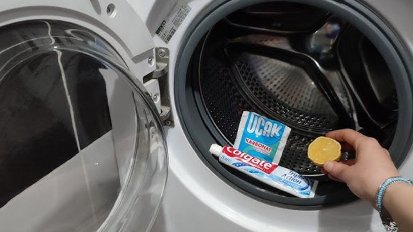 Çamaşır makinesinin ömrünü 10 yıl daha uzatan yöntem! Kireçten eser kalmadığı gibi ses bile yapmıyor - Resim: 2