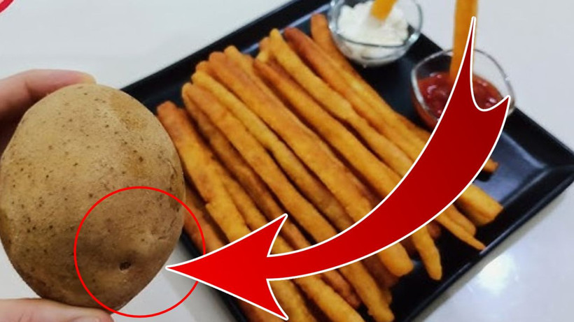 Fast food usulü patates kızartması için 1 tatlı kaşığı ekleyin – Patatesin çıtırtısı komşudan duyuluyor - Resim: 1