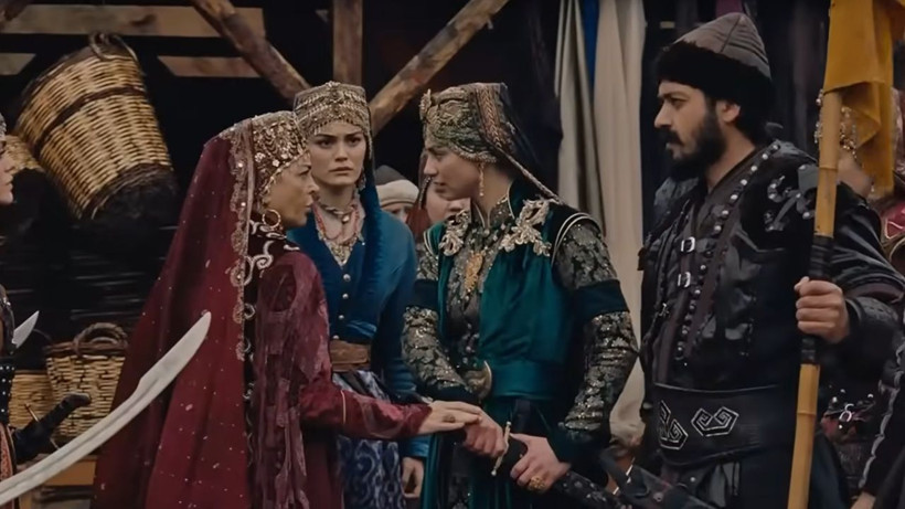 Kuruluş Osman dizisinde böylesi ilk kez oluyor; Çarşamba akşamına damga vuran görüntü - Resim: 3