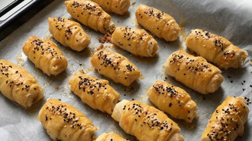 Çıtırtısı salondan duyulacak! 1 çay bardağı bile eklerseniz pırasa ve ıspanaklı böreğin kabarması durmuyor - Resim: 3