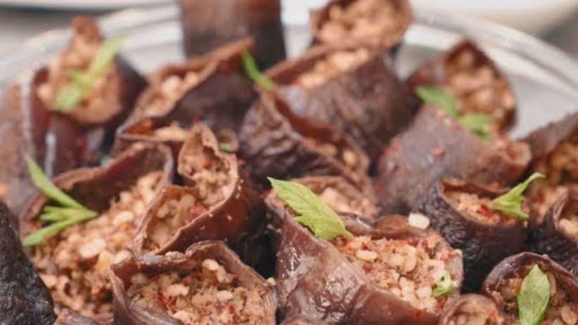 Aslında ziyan ediyormuşuz! Kuru patlıcan dolması bu yöntemle pişirildiğinde tek 1 zarar bile olmuyor - Resim: 3