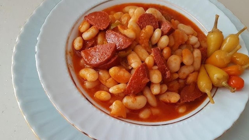 Suyun içerisine 1 yemek kaşığının ucu kadar ekleyin - Kuru fasulye asla kabuklanmıyor ve dağılmıyor - Resim: 1