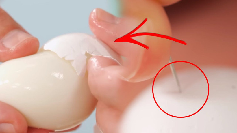 Meğer bu kadar basitmiş. Yumurtayı saniyesinde kabuktan ayıran tüyo - Resim: 1