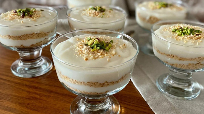 Su muhallebisi meğer bu kadar kolaymış; Yarım su bardağı eklemek yetiyor - Resim: 2