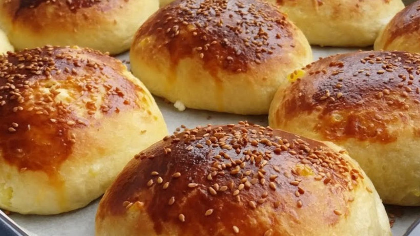 Kabarma garantili patatesli poğaça; Hamuru böyle yoğurunca kabından taşıyor - Resim: 3