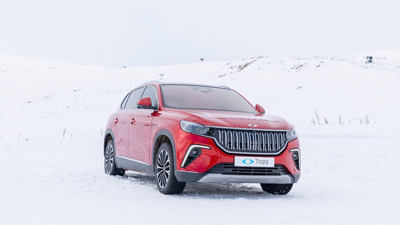 TOGG T10X kar ve buz dinlemedi! Erciyes Kayak Merkezi'nde deneyimlendi - Resim: 3