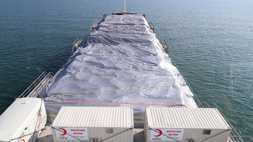 Mersin'den Gazze'ye insani yardım gemisi yola çıktı - Resim: 1