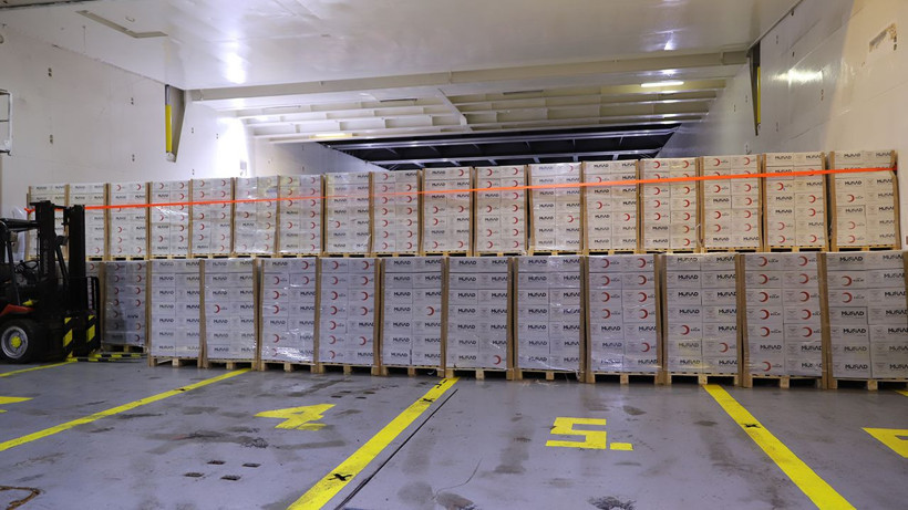 Mersin'den Gazze'ye insani yardım gemisi yola çıktı - Resim: 2