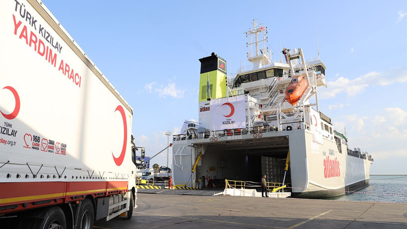 Mersin'den Gazze'ye insani yardım gemisi yola çıktı - Resim: 3