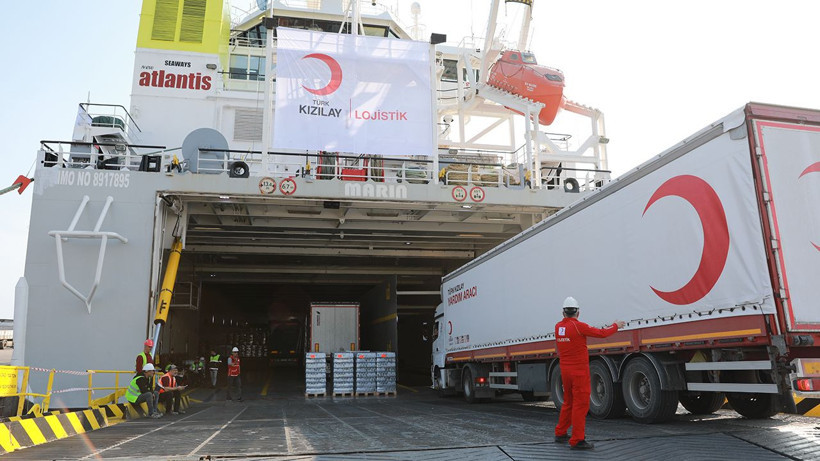 Mersin'den Gazze'ye insani yardım gemisi yola çıktı - Resim: 4