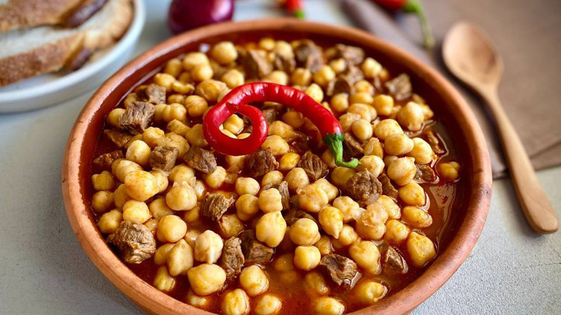 Sabahtan akşama kadar hazırlık yapmaya son! Nohut yemeğinin lokum gibi olmasını sağlayan teknik - Resim: 1