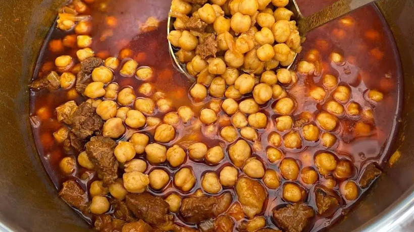 Sabahtan akşama kadar hazırlık yapmaya son! Nohut yemeğinin lokum gibi olmasını sağlayan teknik - Resim: 2
