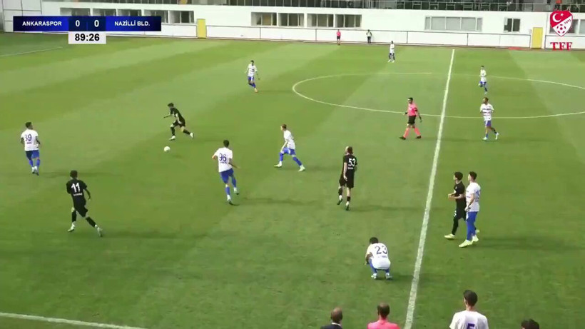 Türkiye'de şike iddiası gündeme bomba gibi düştü! Ankaraspor-Nazilli Belediyespor maçında şut bile atılmadı - Resim: 1
