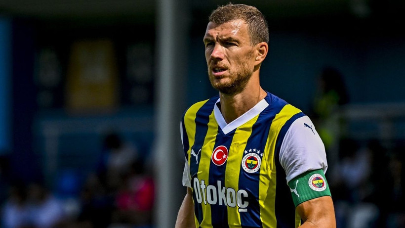 Fenerbahçe’de Edin Dzeko dönemi sona erdi; Bu sözlerle duyurdu - Resim: 1