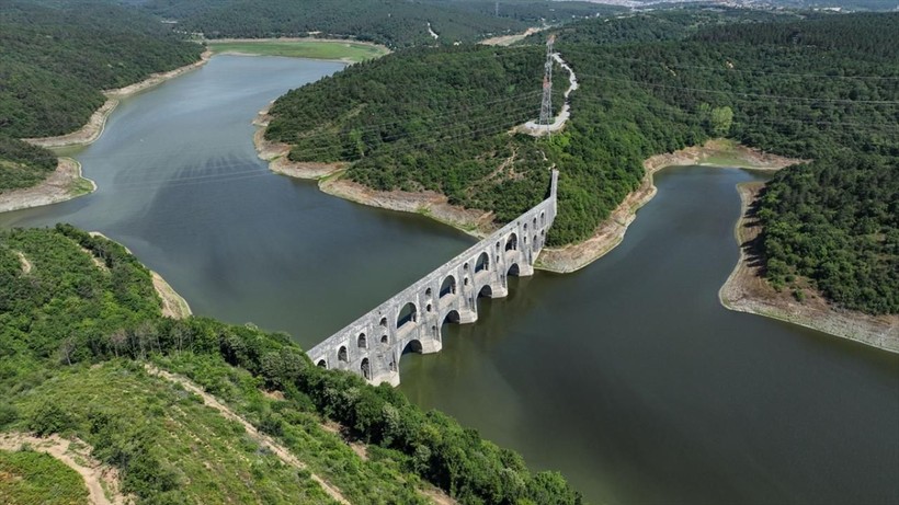 İstanbul'un barajlarında su seviyesi gerilemeye başladı - Resim: 3