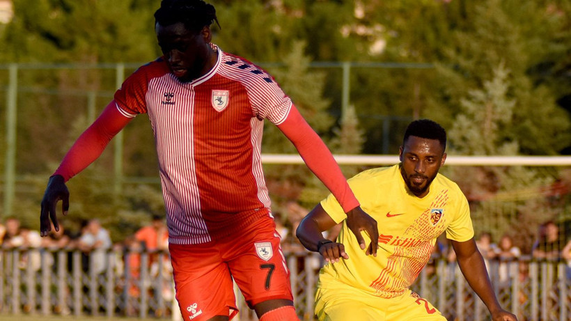 Kayserispor hazırlık maçında Samsunspor’a mağlup oldu - Resim: 4