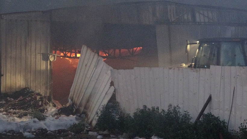 Bursa'da geri dönüşüm tesisinde yangın - Resim: 3