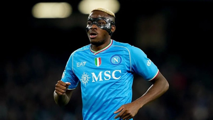 Galatasaraylı Victor Osimhen neden maske takıyor? Sırrı ortaya çıktı! - Resim: 4