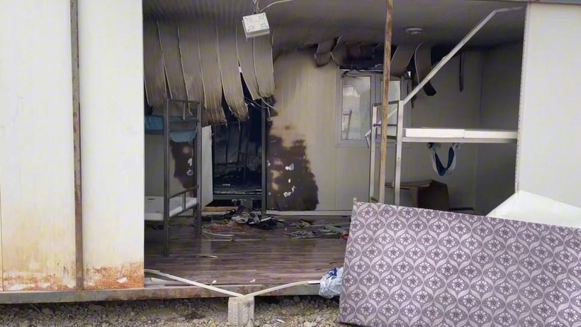 Elazığ’da konteynerde yangın; 2 işçi dumandan etkilendi - Resim: 1