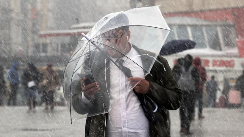 Meteoroloji İstanbul için saat verdi: Birçok il için sağanak ve kar yağışı uyarısı - Resim: 4