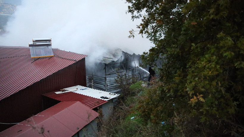 Alanya'da yangın; 3 iş yeri ve muz serası zarar gördü - Resim: 2