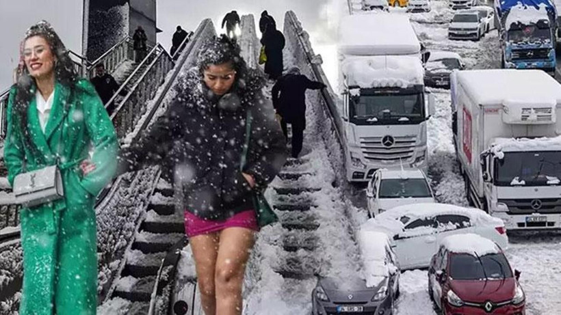 Meteoroloji haritayı değiştirdi: Marmara dahil birçok yerde kar, çığ tehlikesi ile sağanak var - Resim: 1