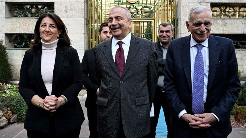 İmralı heyeti Edirne'de! Görüşme sonrası Demirtaş'tan açıklama - Resim: 2