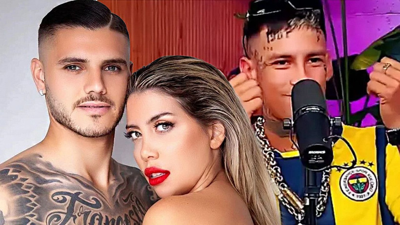 Icardi, L-Gante’ye rest çekti: Wanda seni kukla yaptı! Dikkat et, her zaman dönüyor - Resim: 1