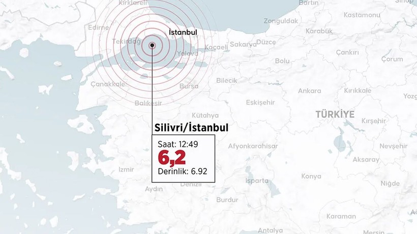 Kumburgaz fay hattı hangi ilçelerden geçiyor? Herkes bu haritayı merak ediyordu - Resim: 1