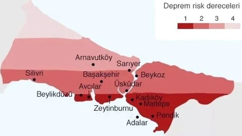 Kumburgaz fay hattı hangi ilçelerden geçiyor? Herkes bu haritayı merak ediyordu - Resim: 3