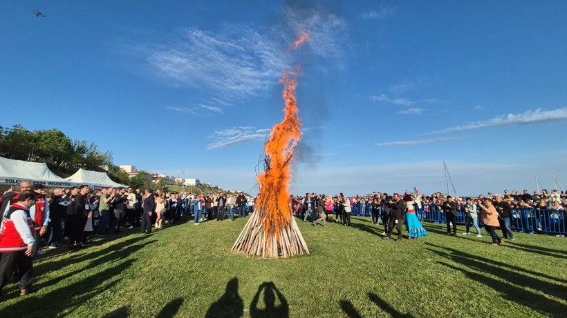 Festival başladı! Tekirdağ'da Kakava ateşi yakıldı - Resim: 3