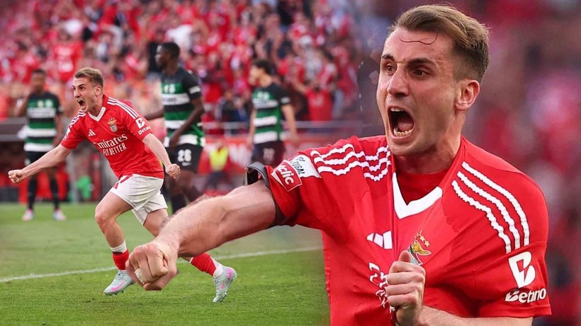 Kerem Aktürkoğlu’nun golü yetmedi: Benfica-Sporting derbisi 1-1 berabere bitti - Resim: 1