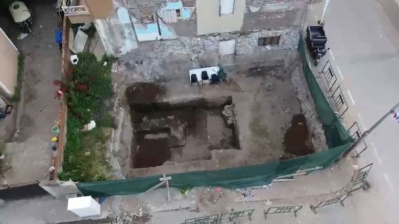 İznik’te kraliçenin sarayı olduğu iddia edilen mozaik ilk kez görüntülendi - Resim: 3