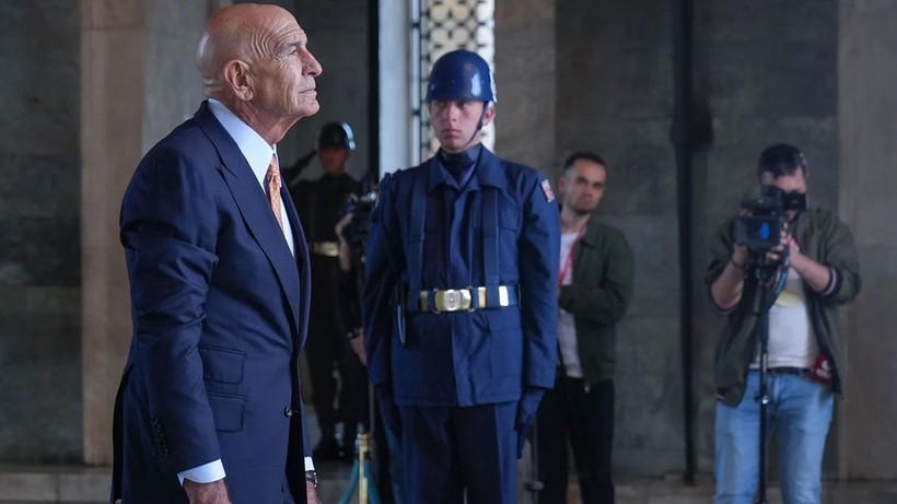 ABD'nin Ankara Büyükelçisi Tom Barrack, Anıtkabir'de - Resim: 1