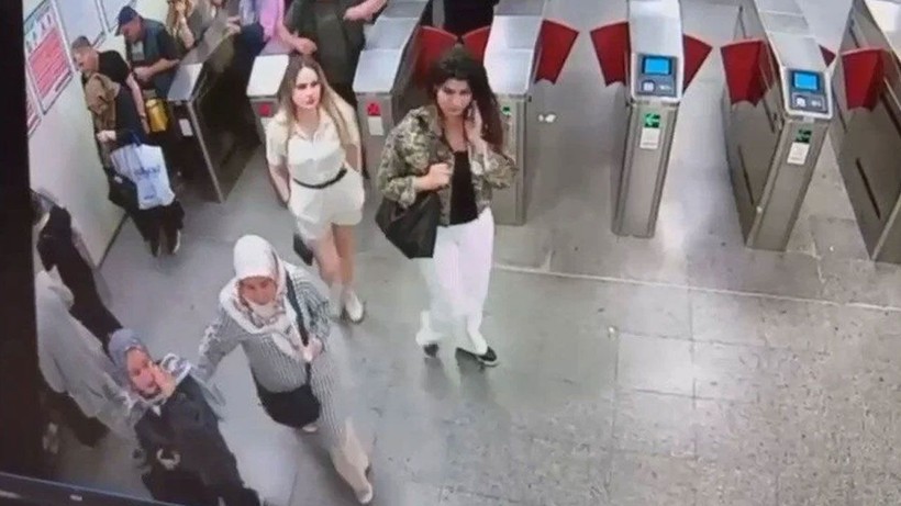 Marmaray'daki kavgadan yeni görüntüler! Olay böyle başlamış - Resim: 2