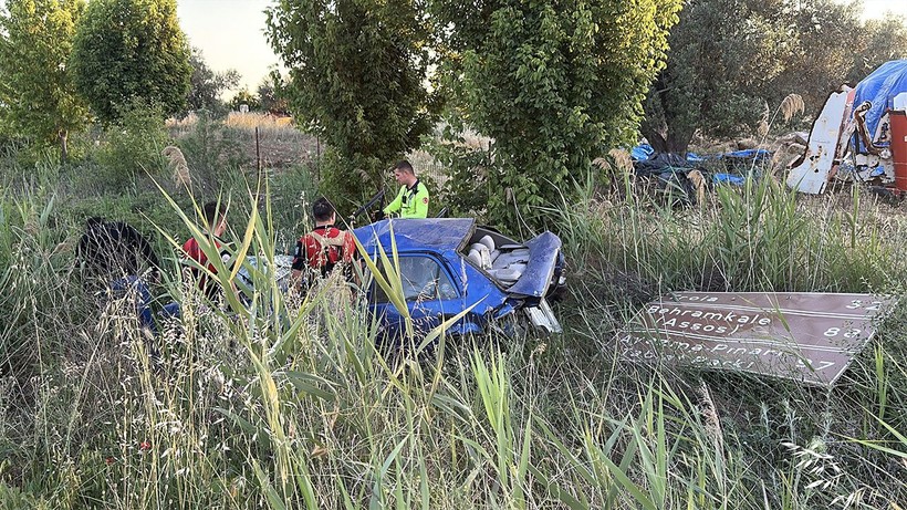 Çanakkale’de zincirleme kaza: 5 yaralı - Resim: 2