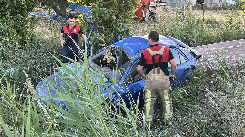 Çanakkale’de zincirleme kaza: 5 yaralı - Resim: 3
