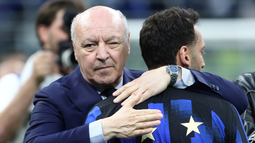 Inter Başkanı Marotta'dan Hakan Çalhanoğlu sözleri: Bir oyuncu gitmek istediğini söylerse kapı sonuna kadar açıktır - Resim: 1
