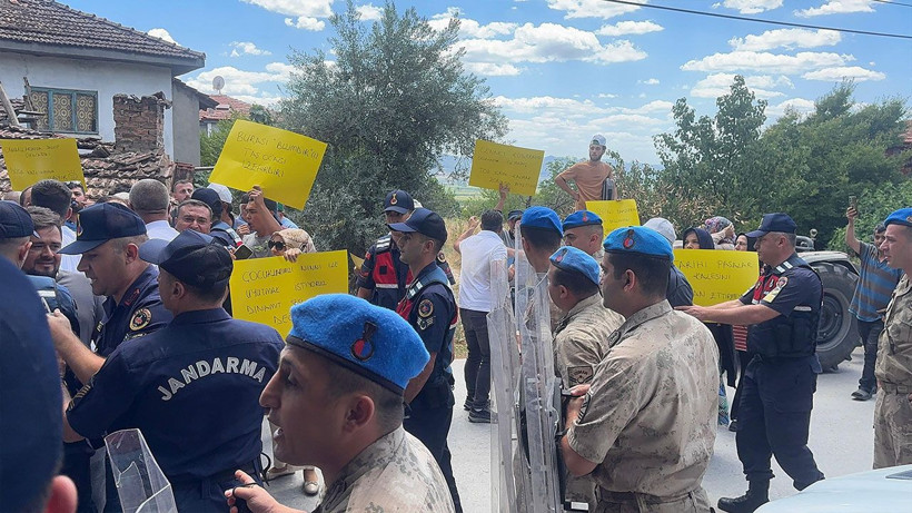 Sakarya'da taş ocağı gerginliği - Resim: 1
