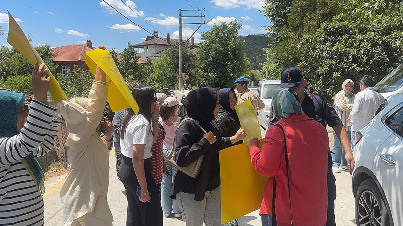 Sakarya'da taş ocağı gerginliği - Resim: 2